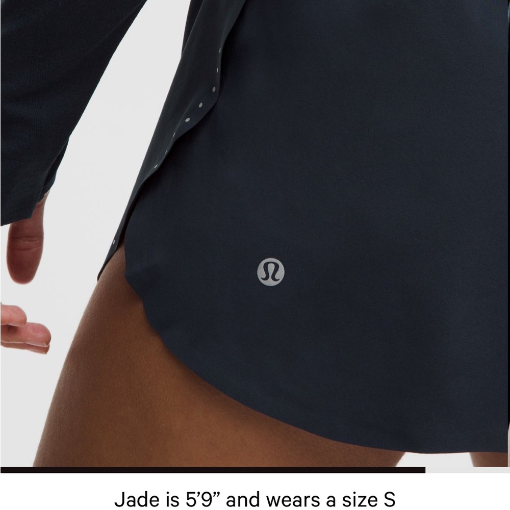 lululemon athletica Women's Dark Gray Mini Skirt